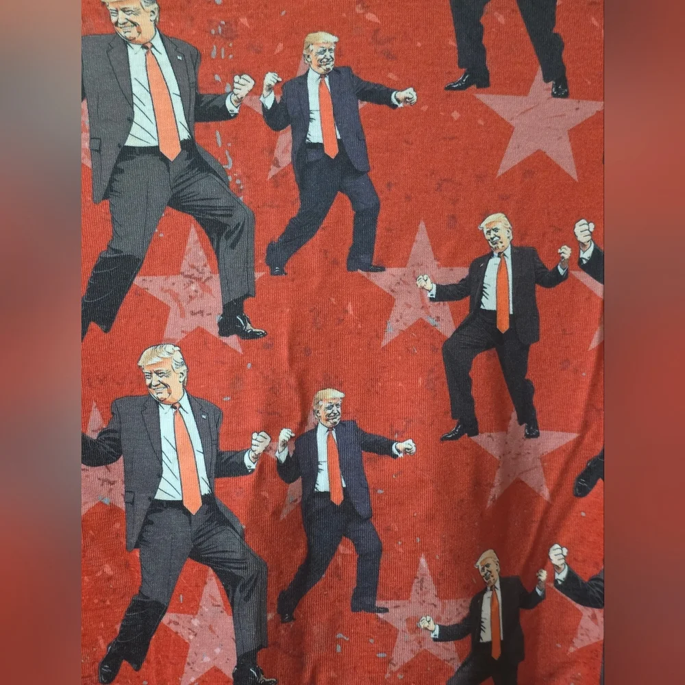 Trump Victory Dance Pajama Top M